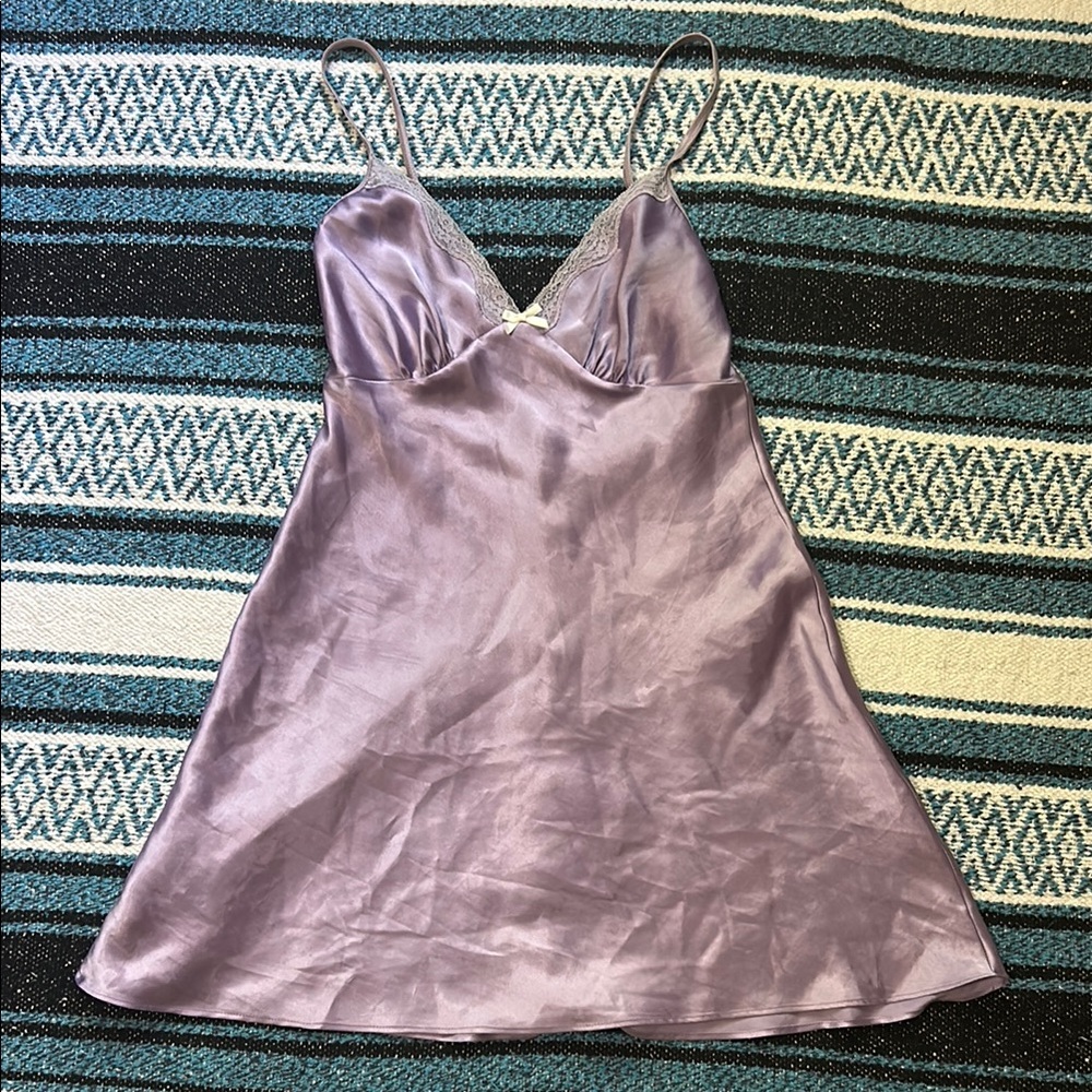 Gorgeous Fairy Purple Mini Slip Dress